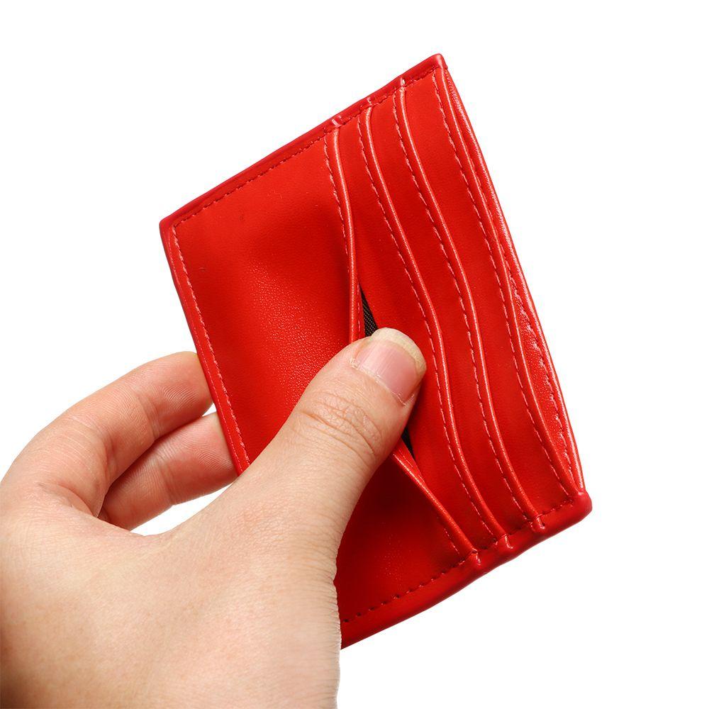Ví Da PU Đựng Tiền Và Thẻ Hai Mặt Thời Trang