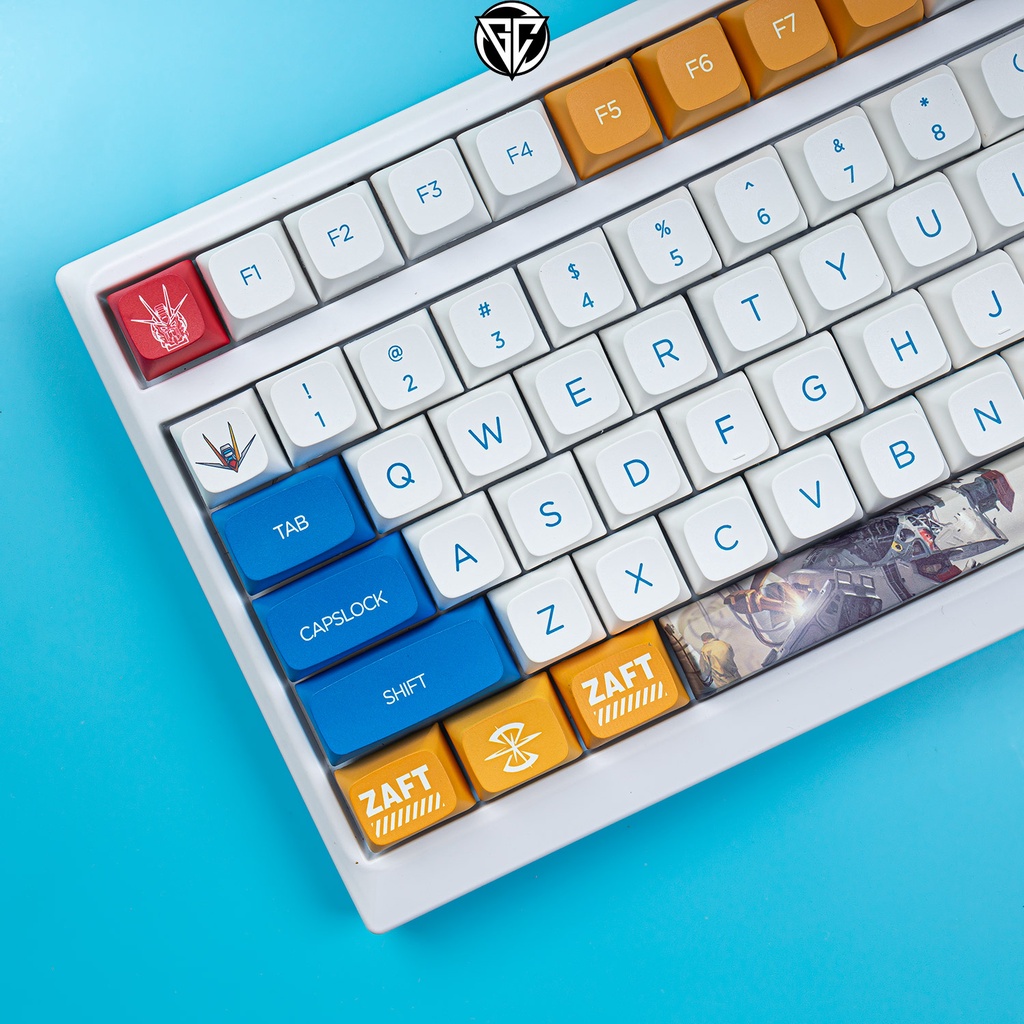 Keycap GUNDAM XDA 139 nút bàn phím cơ