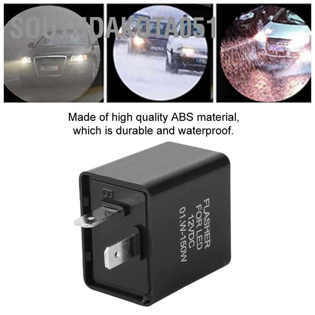 Southdakota051 Đèn LED điện tử có thể điều chỉnh rơ le cho đèn báo rẽ