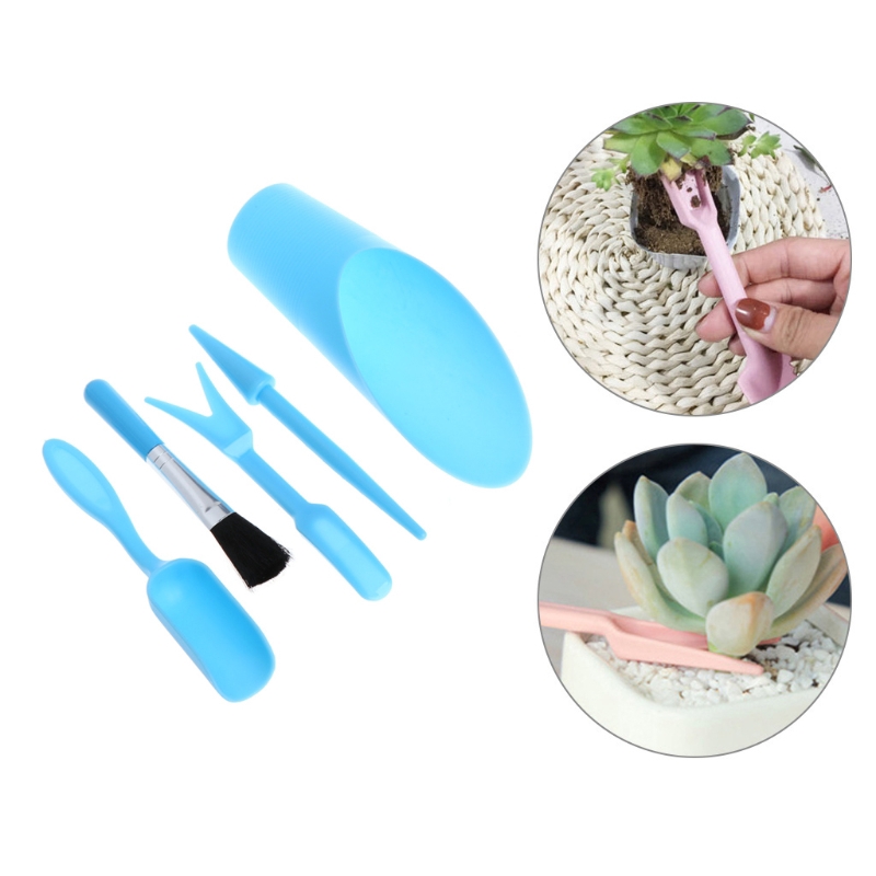 Set 5 Dụng Cụ Làm Vườn Mini Tiện Lợi