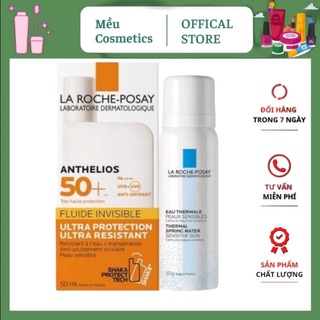 Kem Chống Nắng Dành Cho Da Dầu La Roche-Posay Kèm Xịt Khoáng 50ml Mới 2020