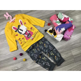 10 bộ cotton bé gái borip 570k