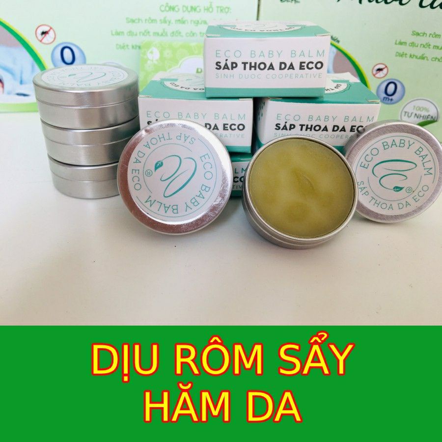 [CHÍNH HÃNG] Cao Thảo Dược Sinh Dược ECO Thoa Da Cho Em Bé- LÀM ẨM, MỀM DA BÉ, DỊU NỐT MUỖI ĐỐT, MẨN NGỨA