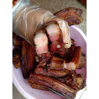 Thịt ba chỉ hun khói 500g