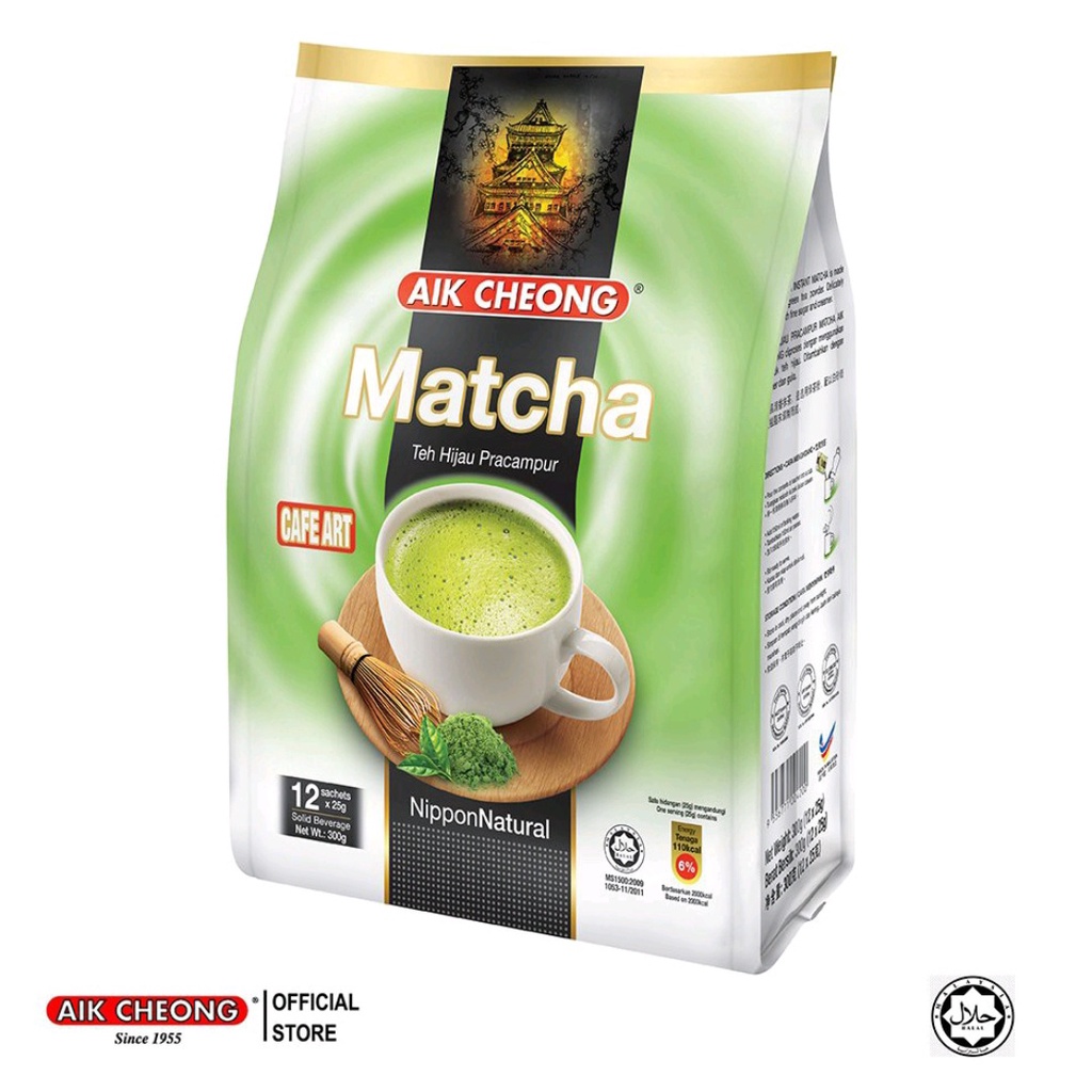 (Mua 1 tặng 1)Trà sữa Aik Cheong Matcha 300g - tặng 1 gói nhỏ 40gr giao ngẫu nhiên | BigBuy360 - bigbuy360.vn