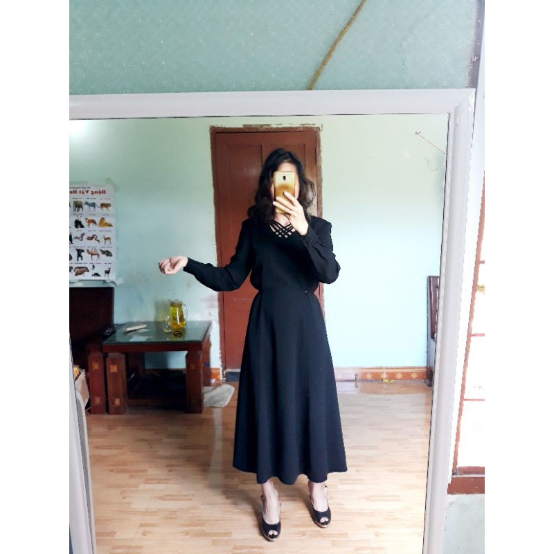 Đầm vin Nhật Bản size 9