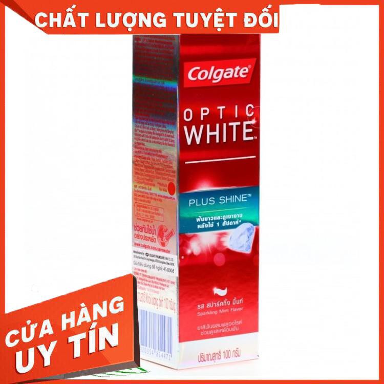 GIẢM GIÁ SỐC Kem đánh răng Colgate Optic White - Làm trắng răng 100g Chính hãng