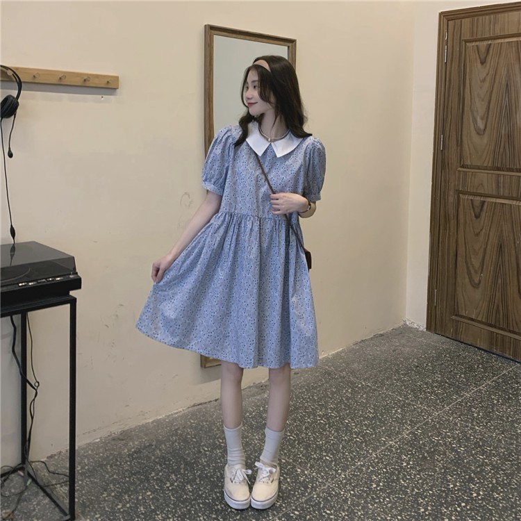 [ORDER] VÁY BABYDOLL HOA NHÍ CỔ SEN BẦU BÍ BON CHEN ULZZANG - KÈM ẢNH THẬT CUỐI | BigBuy360 - bigbuy360.vn