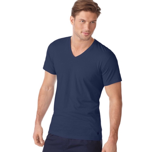Áo thun nam body cổ tim