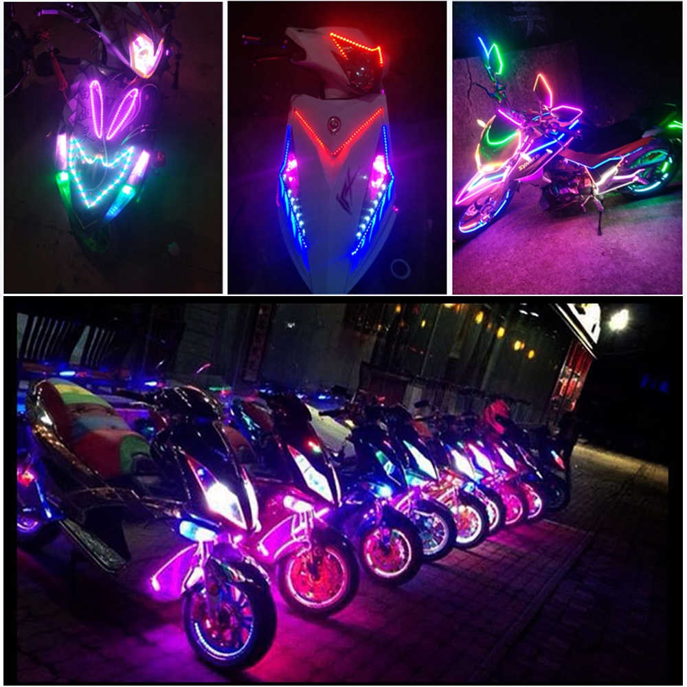 Dây Đèn LED 90CM Trang Trí Xe Hơi / Xe Máy