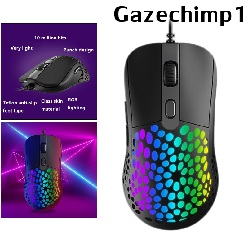 Chuột Chơi Game Gazechimp1 Rgb Siêu Nhẹ