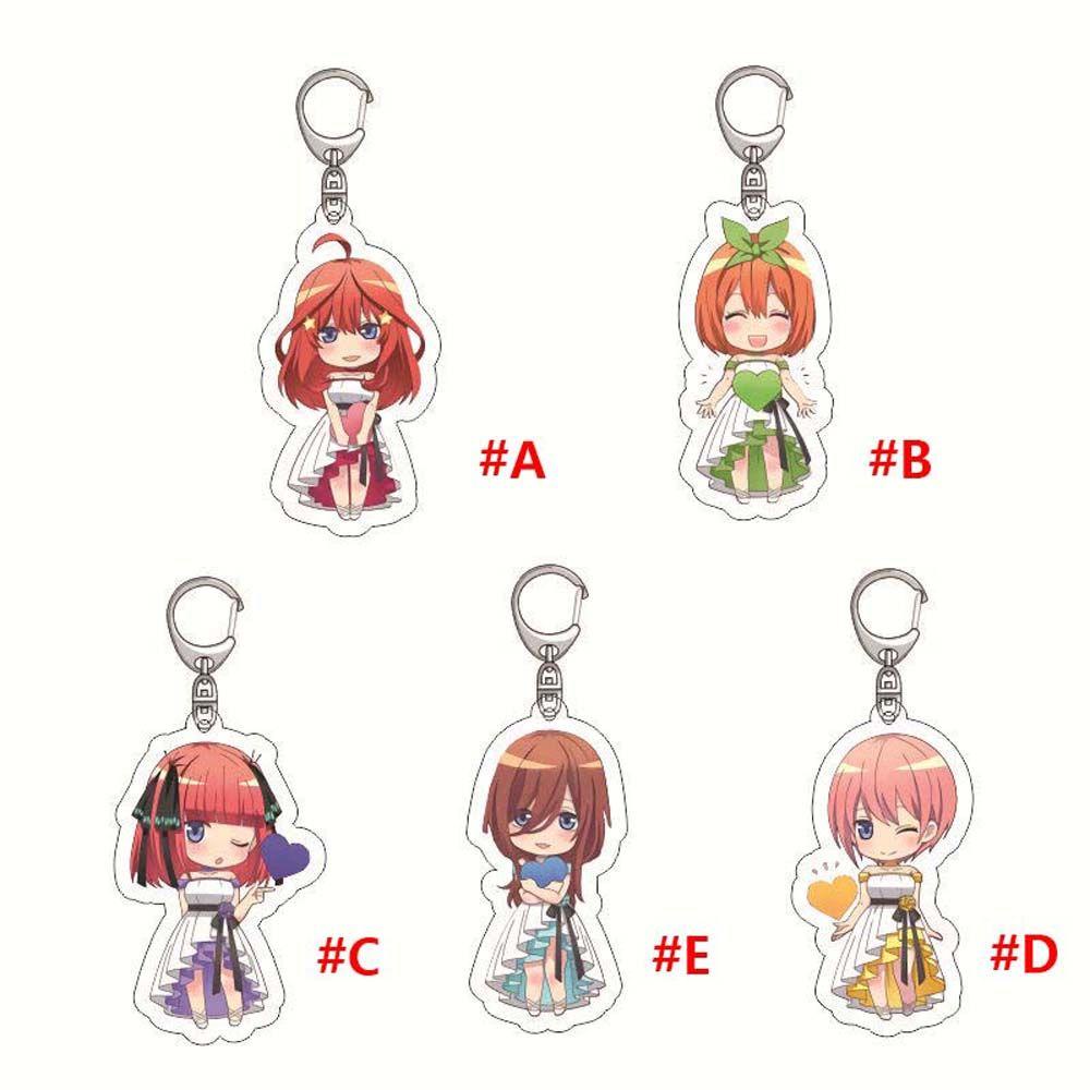 Móc Chìa Khóa Bằng Acrylic In Chữ DARON The Quintessential Quintuplets Độc Đáo