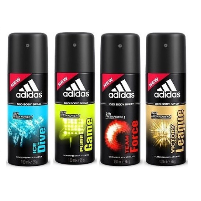 Xịt khử mùi toàn thân NAM 150ml adidas từ Châu Âu | WebRaoVat - webraovat.net.vn