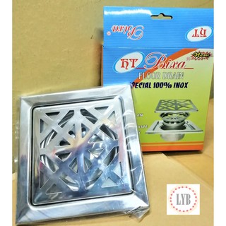 Hố ga Inox chống hôi phi 60 - 90 thoát nước nhà tắm nhà vệ sinh