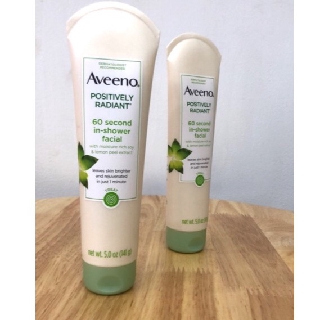 Sữa rửa mặt Aveeno Positively Radiant 60 second 141g
