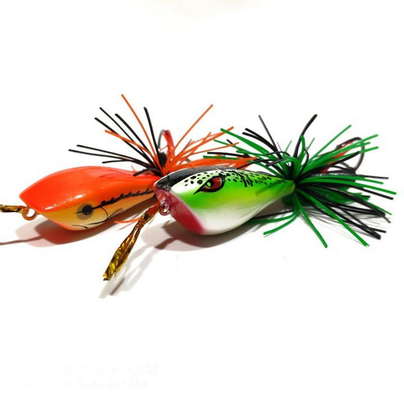 Mồi nhái giả câu cá lóc 55mm, cá giả câu lure cá săn mồi (siêu rẻ) MG6 đồ câu FISHING_HD