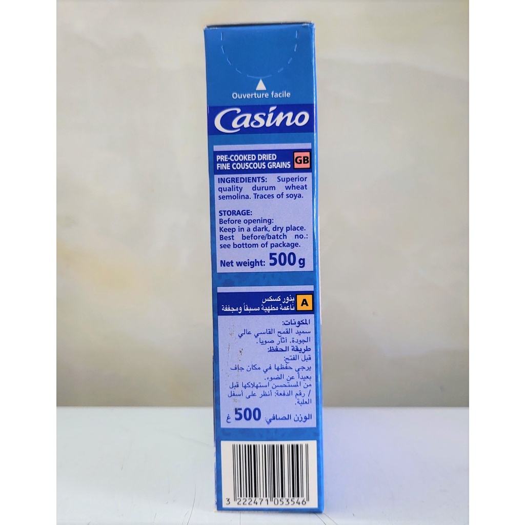 [Hộp 500g] HẠT LÚA MÌ CỨNG [Italia] CSN CousCous