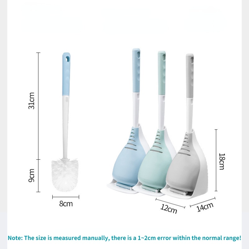 Bộ Bàn Chải Vệ Sinh Toilet Cán Dài Bằng Nhựa Tiện Dụng