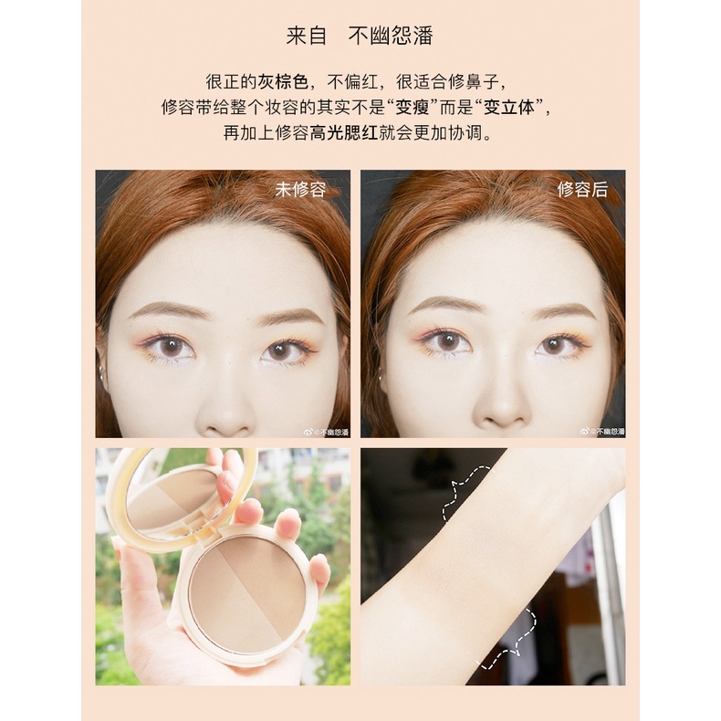 Phấn Tạo Khối Judydoll Hai Màu Chuyên Dụng Trang Điểm