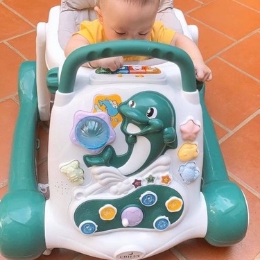 Xe tập đi cho bé Chilux Walk G, xe tập đi đa năng gấp gọn dễ dàng, bảo hành 2 năm