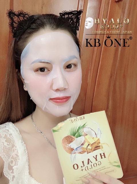 Mặt Nạ Dừa Hyalo Gold Kbone