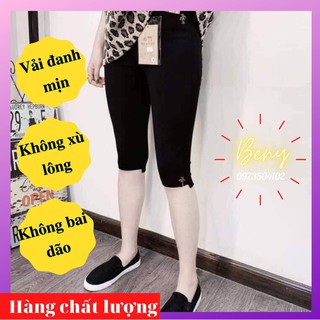 Quần ngố con ong nữ legging lửng-quần tập yoga umi cao cấp không xù lông g