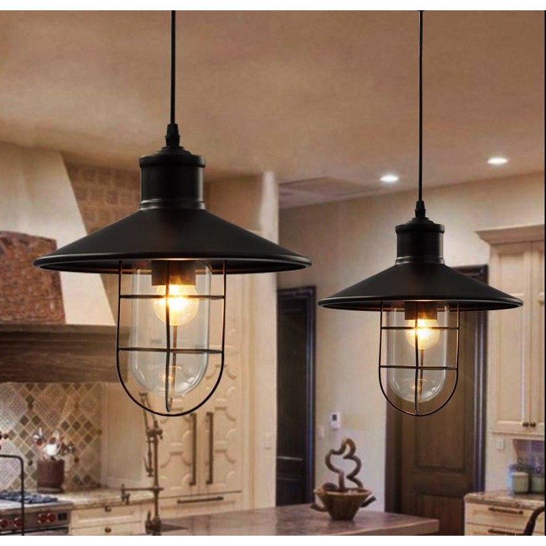 ĐÈN THẢ CHAO SẮT TRÒN Đèn thả chao chống nổ