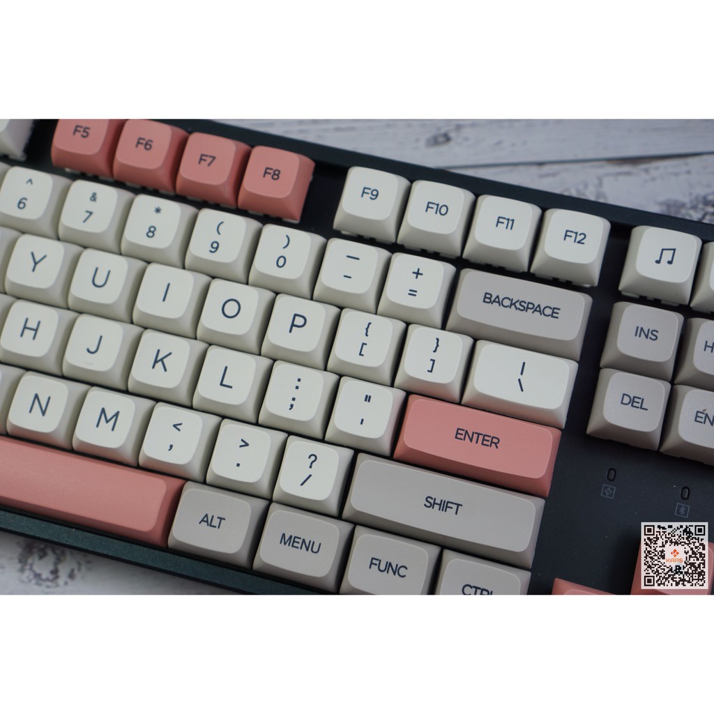 Keycap RETRO 9009 - profile XDA - keycap PBT - Dyesub - 142 nút cho bàn phím cơ (Filco, Leopold, IKBC, Edra, keychron)