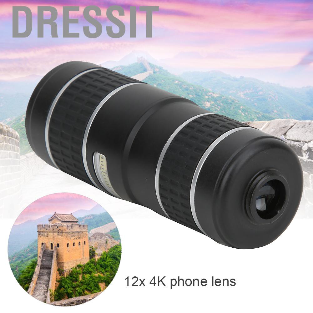 Bộ Lens 12x Zoom 0.36x Wide Angle 15x Macro 180 Cho Điện Thoại Samsung Huawei Xiaomi