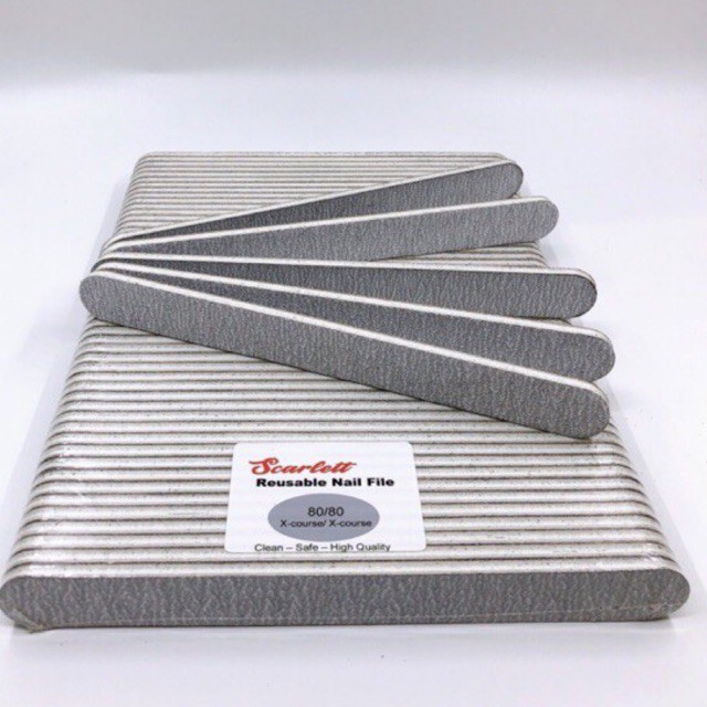 Dũa móng bột nhám Mỹ 80/80 - dũa móng tay, dũa phá Gel