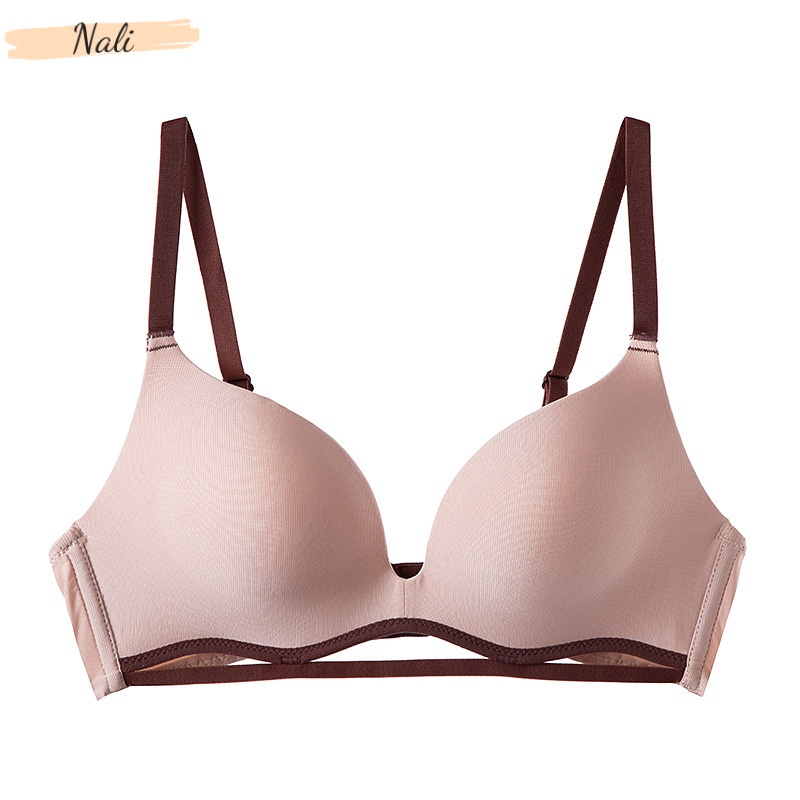 Áo ngực đúc su không gọng, nâng nhẹ viền sóng gợi cảm cao cấp-NL186
