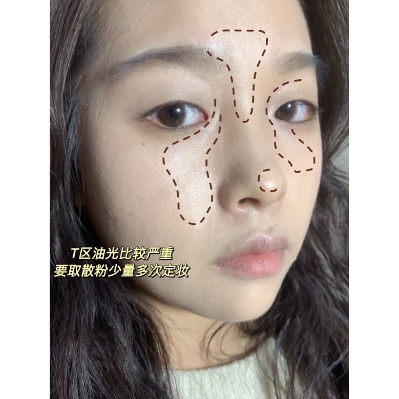 Phấn Phủ Dạng Bột Kiềm Dầu Che Phủ Lỗ Chân Lông Lâu Trôi Không Thấm Nước Và Mồ Hôi Herorange