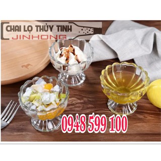 BỘ 6 LY KEM THỦY TINH 200ML