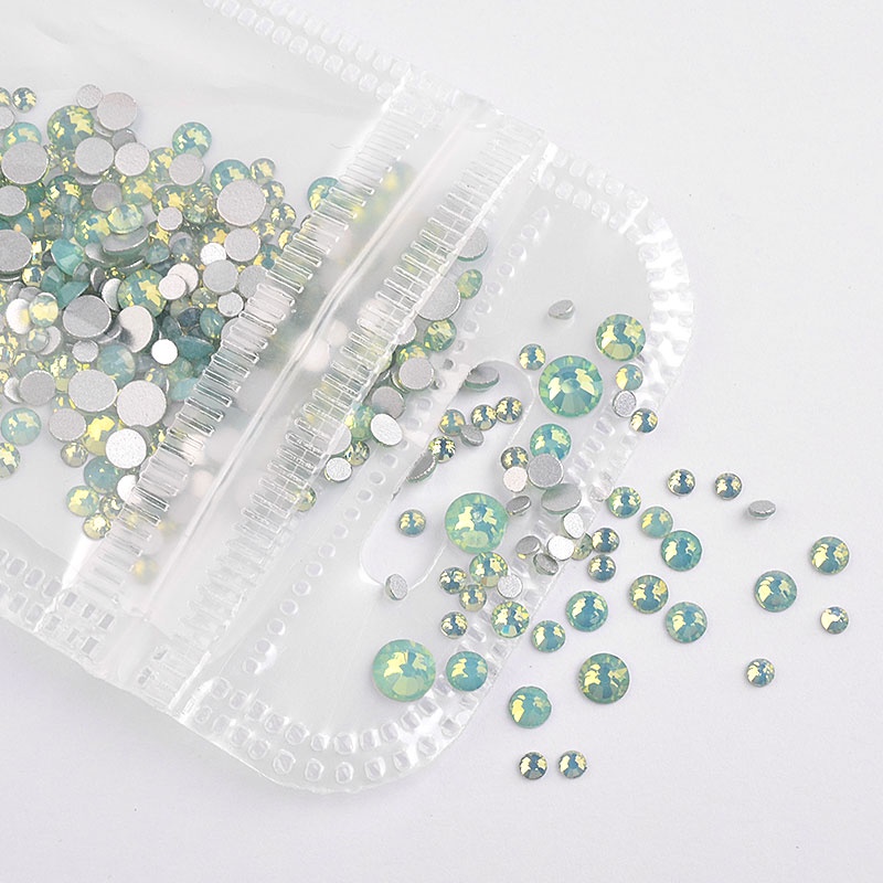 Gói hạt đá opal MISSCHEERING SS4-SS20 đính móng trang trí nghệ thuật 3D nhiều màu tùy chọn độc đáo
