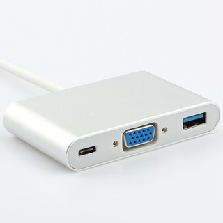 Cáp Chuyển Đổi Type C Sang VGA, USB3.0, Type C