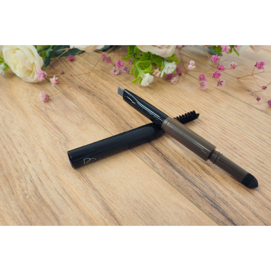 Chì Mày Định Hình BOM 3in1 Triple Edge Eyebrow 0.2g.#01 Gray Brown | BigBuy360 - bigbuy360.vn