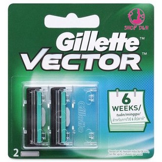 (Combo) Dao Cao Gillete Vector + 2 Lưỡi Dao Gillete Vector