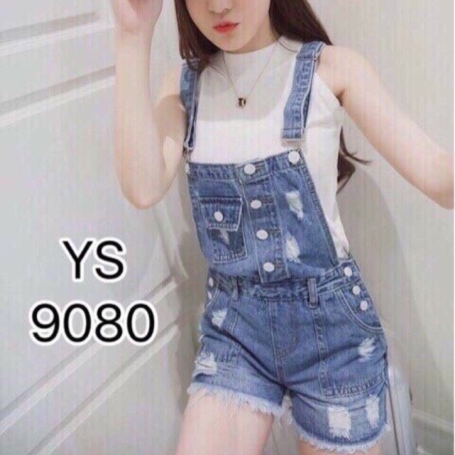 Yếm jean nữ cao cấp 124