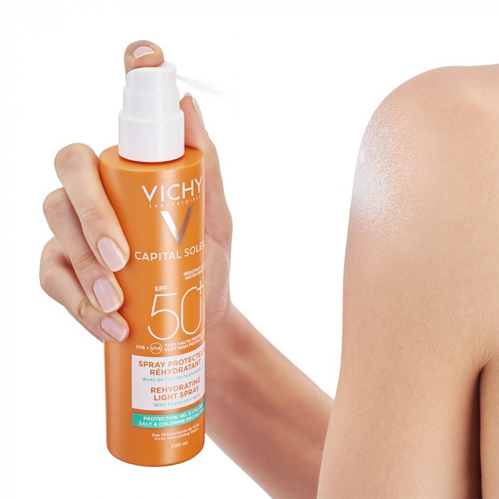 Kem chống nắng Vichy face body 200ml