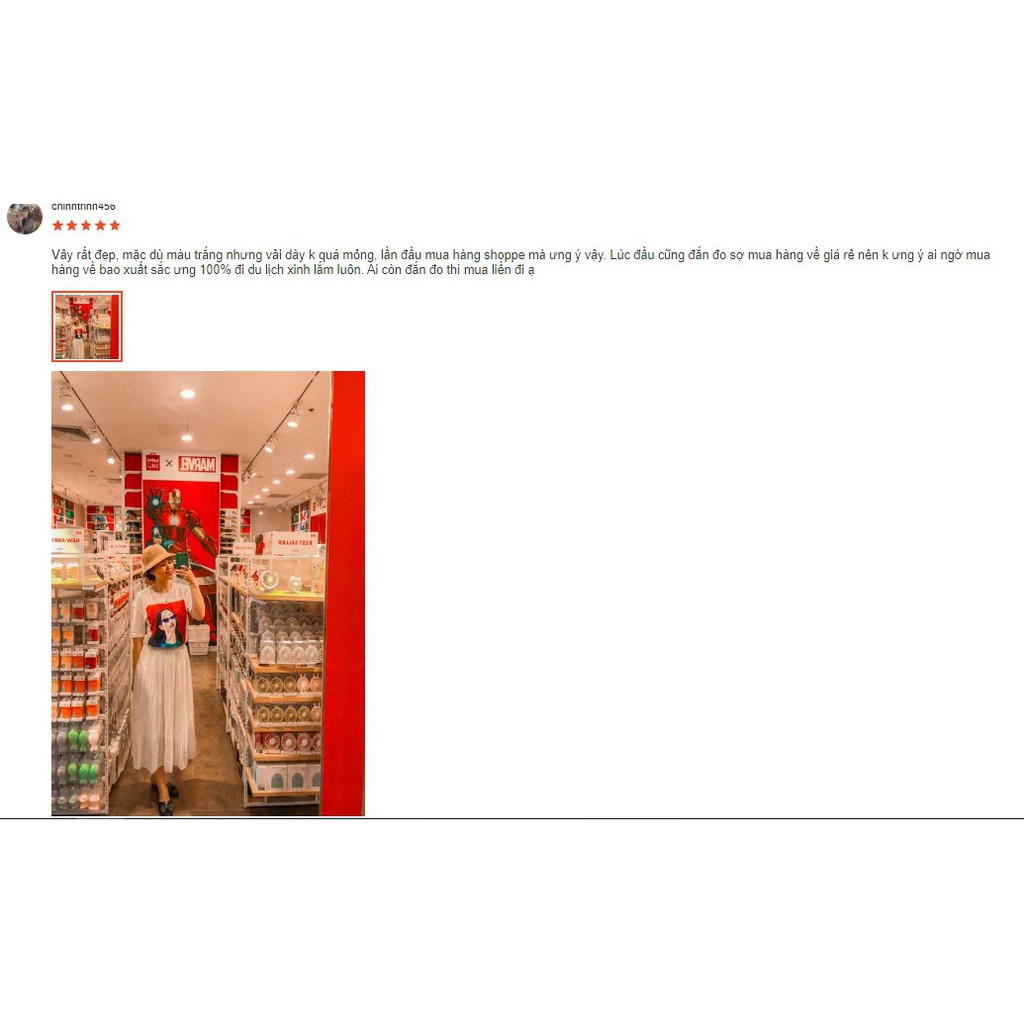 Chân váy xếp ly trắng dài midi (Loại 1) | BigBuy360 - bigbuy360.vn