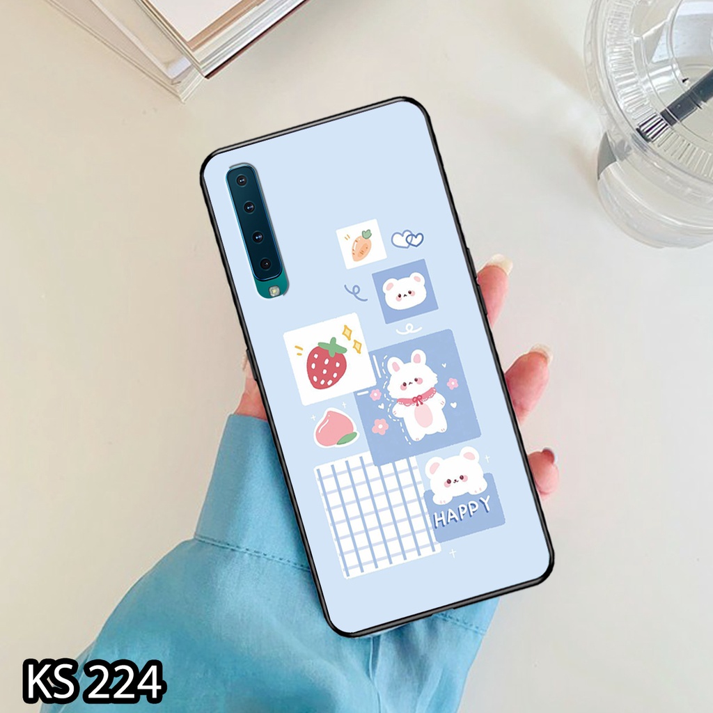 Ốp lưng Samsung A7-2018/A9-2018 in hình thỏ con_KINGSTORE.HN_Ốp SS A750/A950