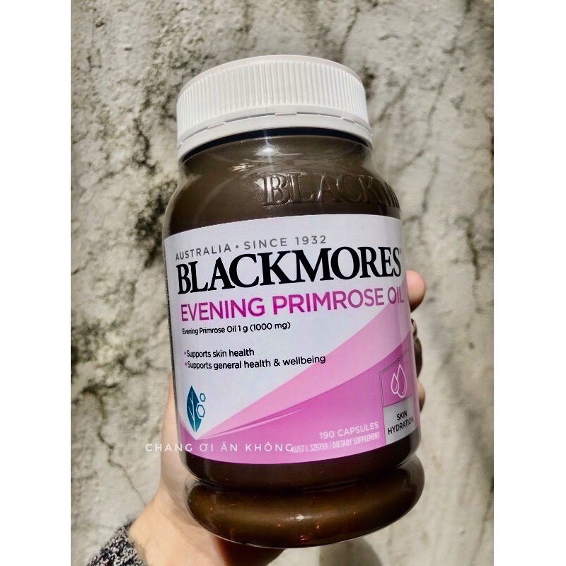 [HSD 09/2023]TINH DẦU HOA ANH THẢO BLACKMORES EVENING PRIMROSE OIL 190 Vien