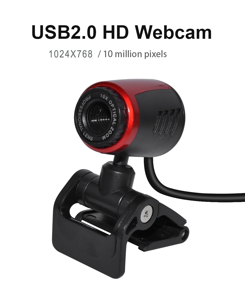Webcam 30FPS USB 2.0 HD Tích Hợp Micro Cho Máy Tính / Laptop | BigBuy360 - bigbuy360.vn