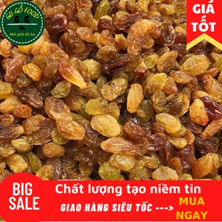 Nho nâu ấn độ sấy khô loại ngon