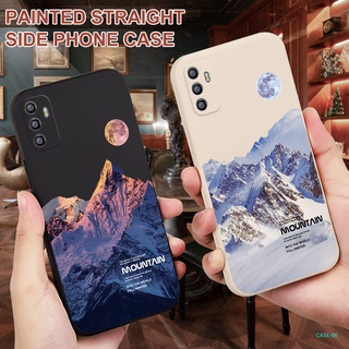 Ốp Điện Thoại Hình Núi Tuyết Cho Samsung A12 A22 A21S A02S Samsung M22 M12 M32 M02S M01S F02S H0001
