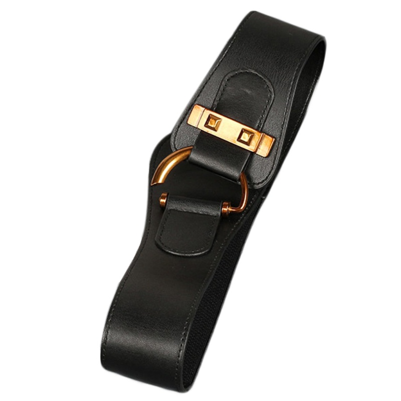 Thắt Lưng Co Giãn Có Khóa Kiểu Retro Thời Trang Cho Nữ