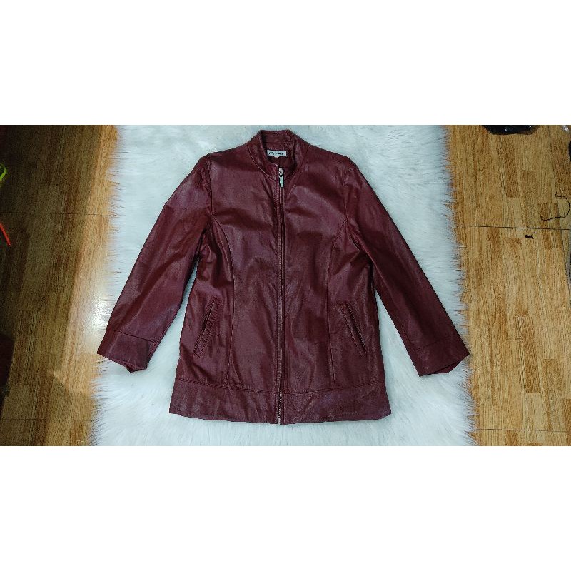Áo khoác da bò size M