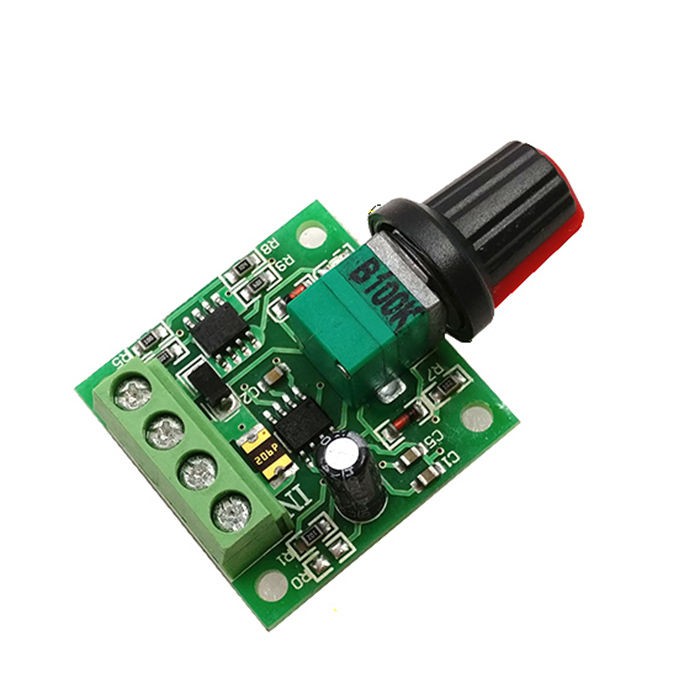 PWM DC motor speed controller 1.8V 3V 5V 6V 12V 2A speed control switch switch function 1803BK