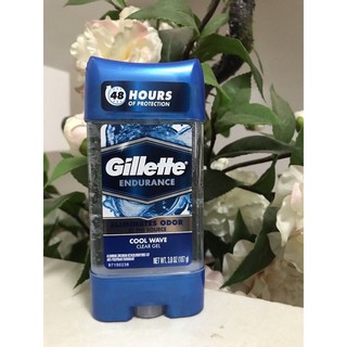 Lăn khử mùi nam Gillette Endurance Wave Clear Gel