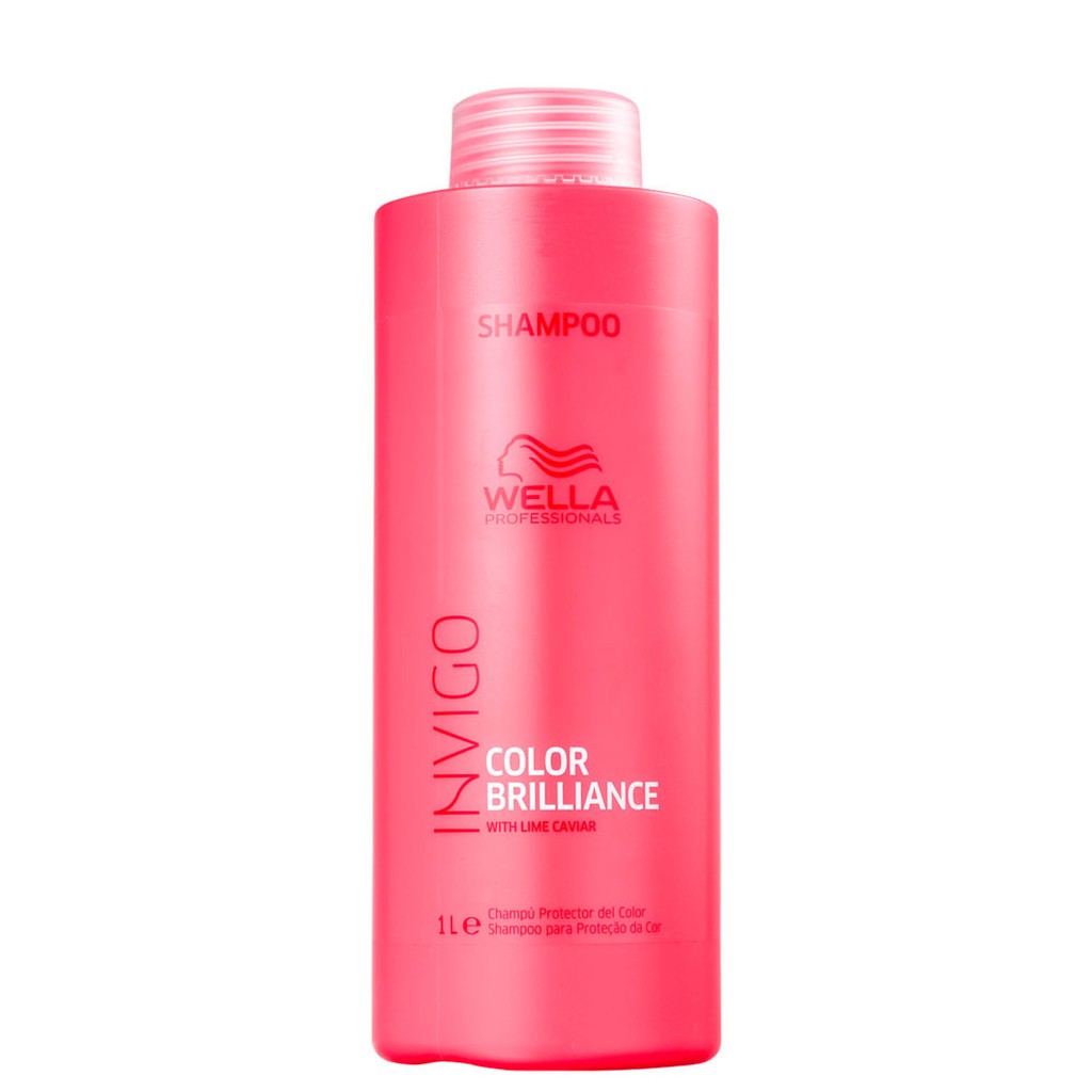 #wella_chính_hãng_100% Dầu gội bảo vệ tóc nhuộm Wella INVIGO Color Brilliance Colored Hair Shampoo 1000ml